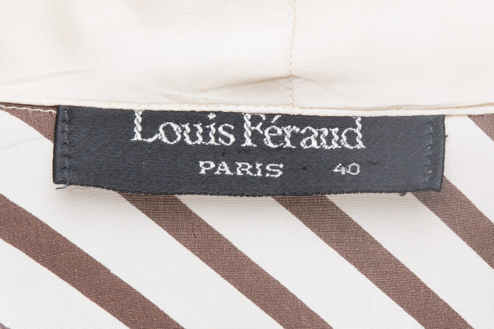 Koszula jedwabna Louis Feraud Paris vintage lata 70-te 38 (M)
