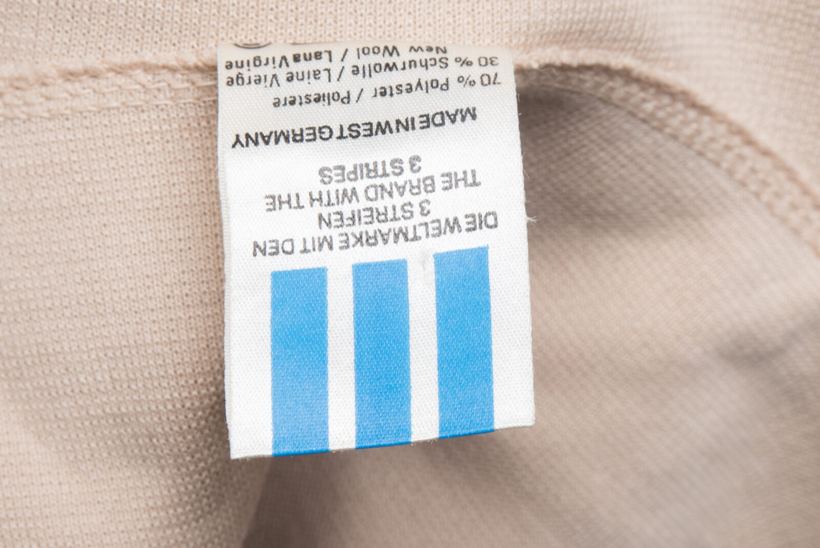 Bluza Adidas vintage lata 70-te West Germany S/XS