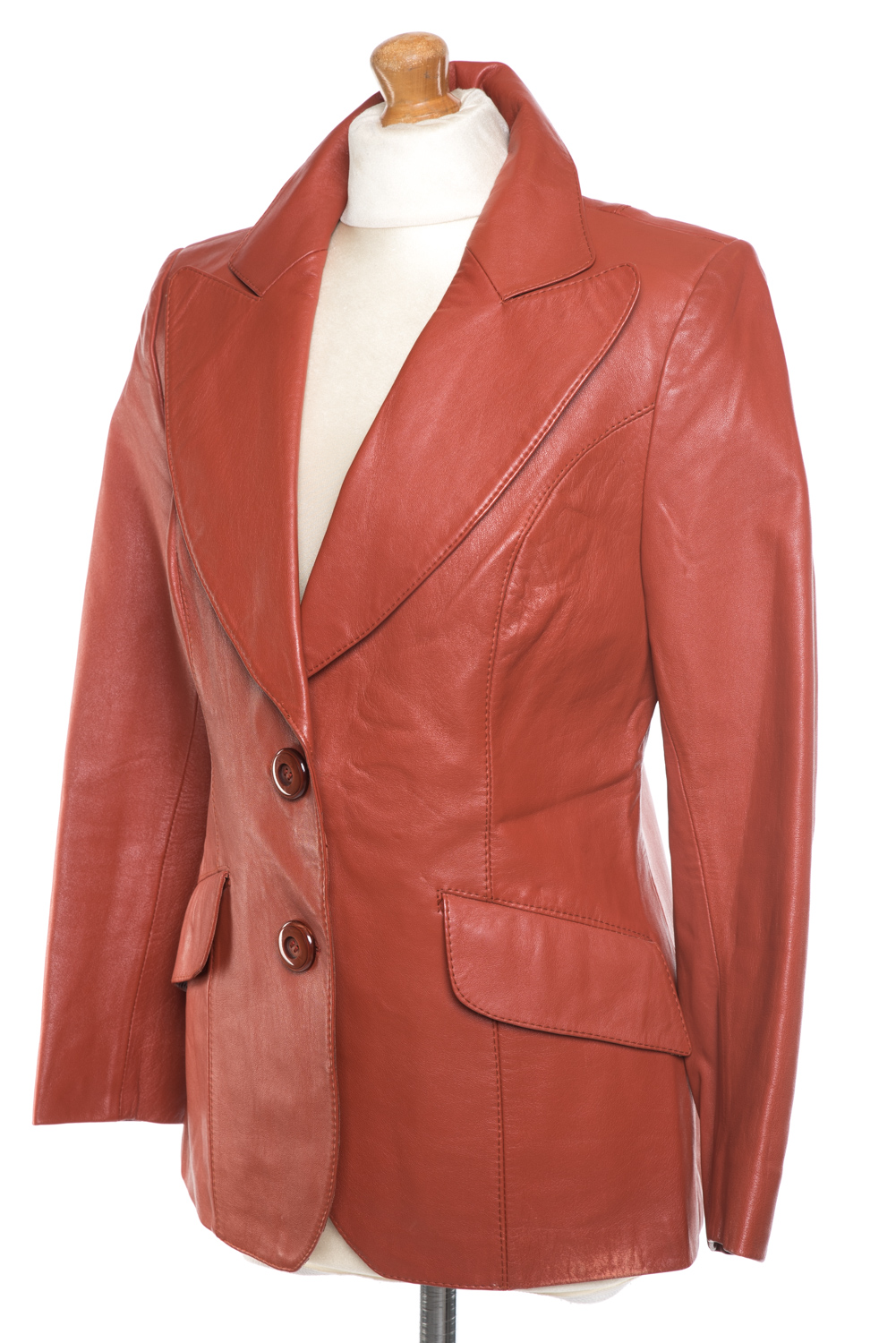 Kurtka skórzana vintage lata 70-te 36/38 (S/M)