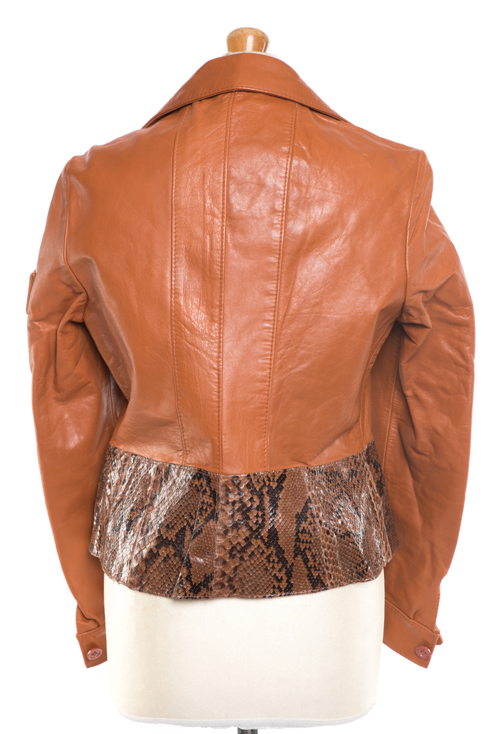 Kurtka skórzana vintage lata 70-te 36/38 (S/M)