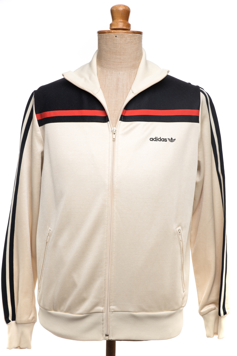 Bluza Adidas Schwahn-Erzeugnis vintage lata 80-te West Germany M/L