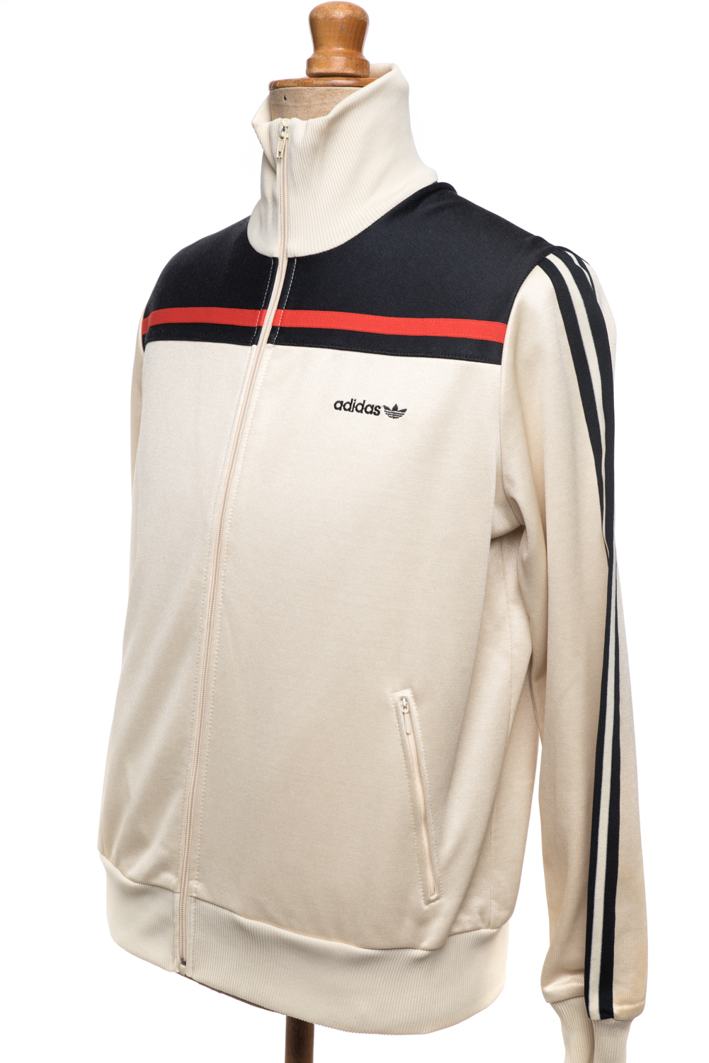 Bluza Adidas Schwahn-Erzeugnis vintage lata 80-te West Germany M/L