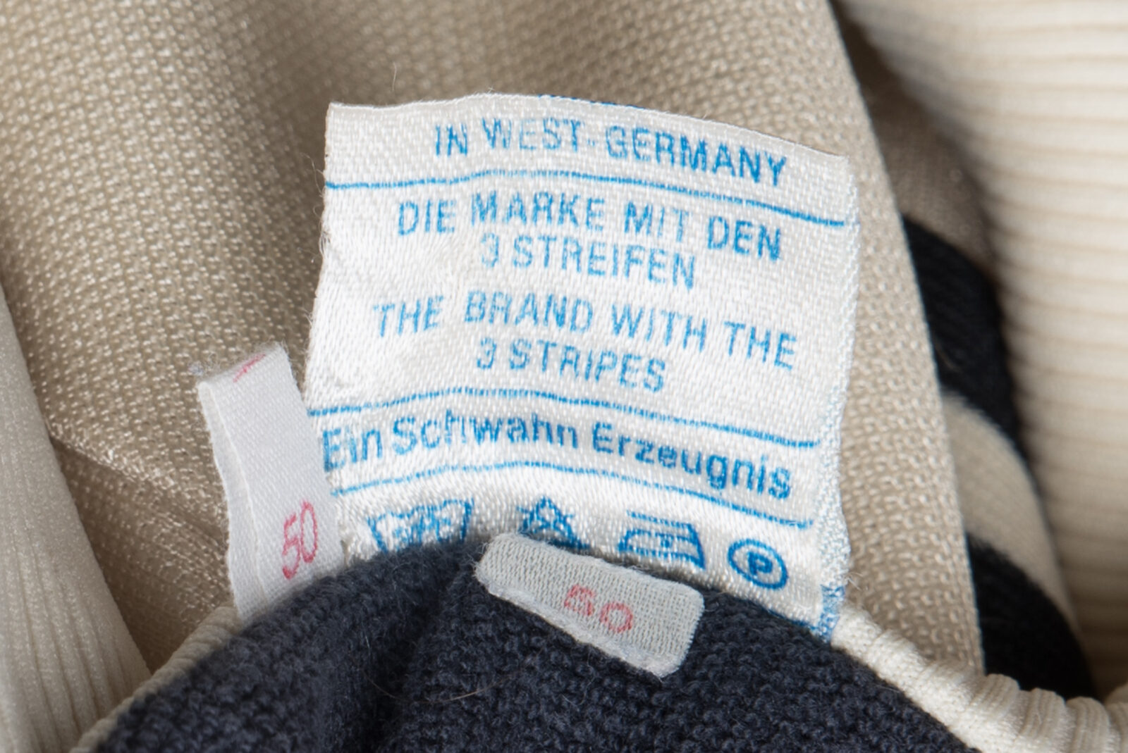 Bluza Adidas Schwahn-Erzeugnis vintage lata 80-te West Germany M/L