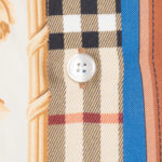 Koszula jedwabna Burberry London apaszkowa (archive scarves print) 34-36 (XS/S)