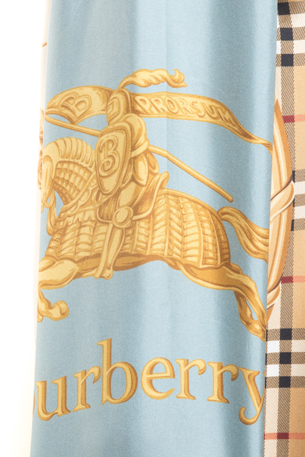Koszula jedwabna Burberry London apaszkowa (archive scarves print) 34-36 (XS/S)