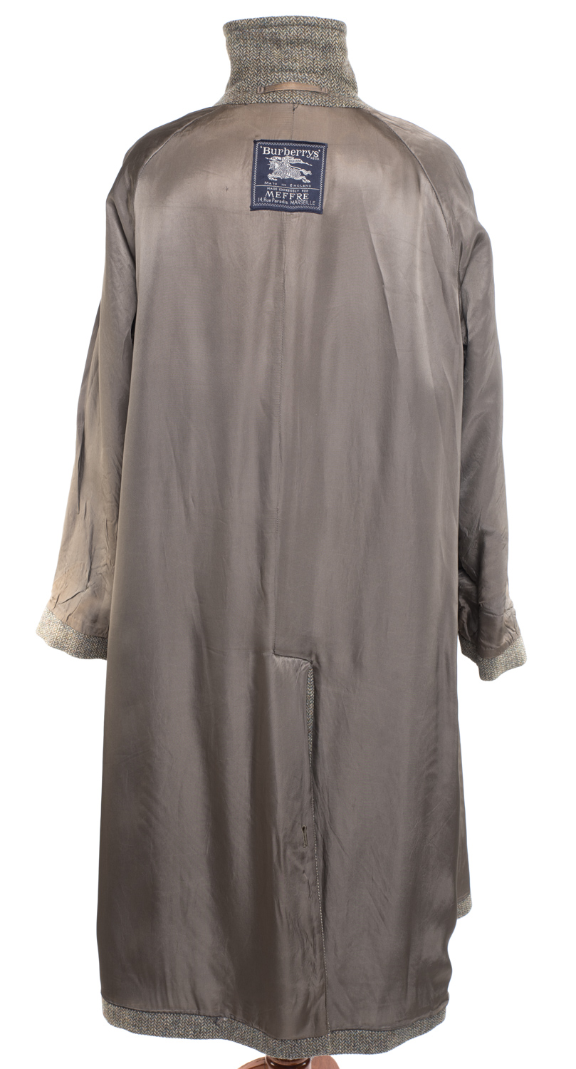 Płaszcz Burberry wełniany tweedowy 38 (M)
