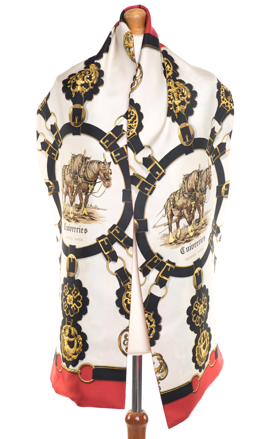 Apaszka Hermes Paris Cuivreries szal dwustronny
