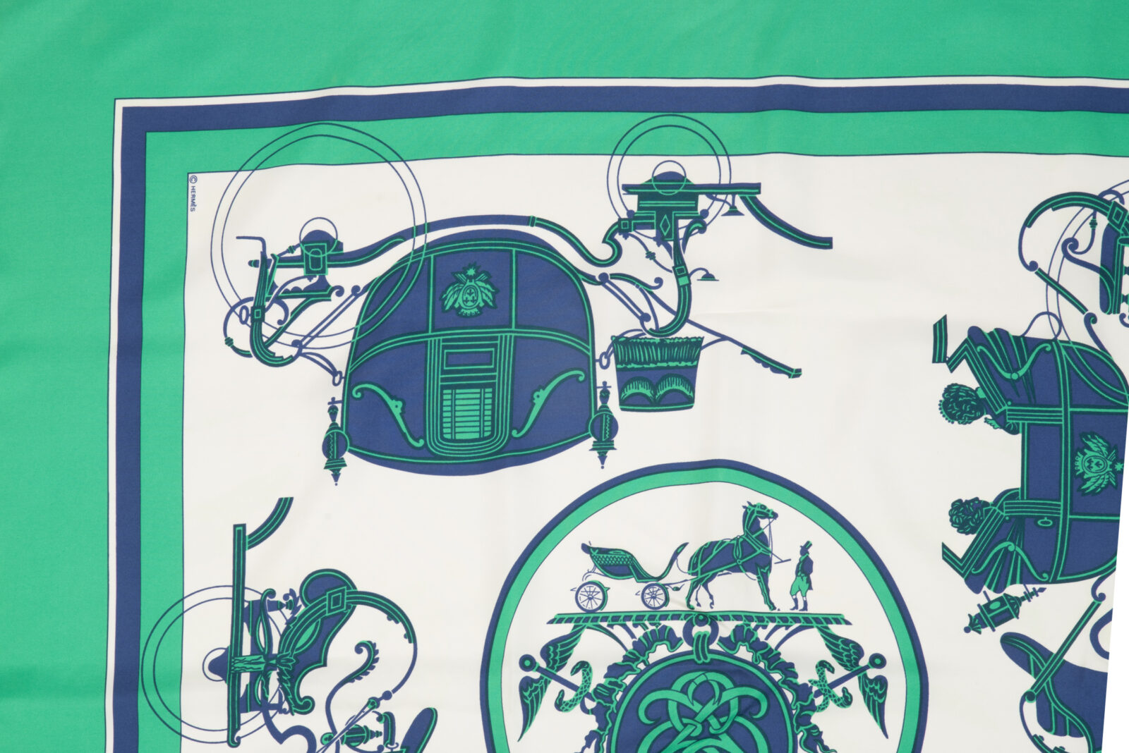 Apaszka Hermes Paris Ex Libris Hugo Grykar
