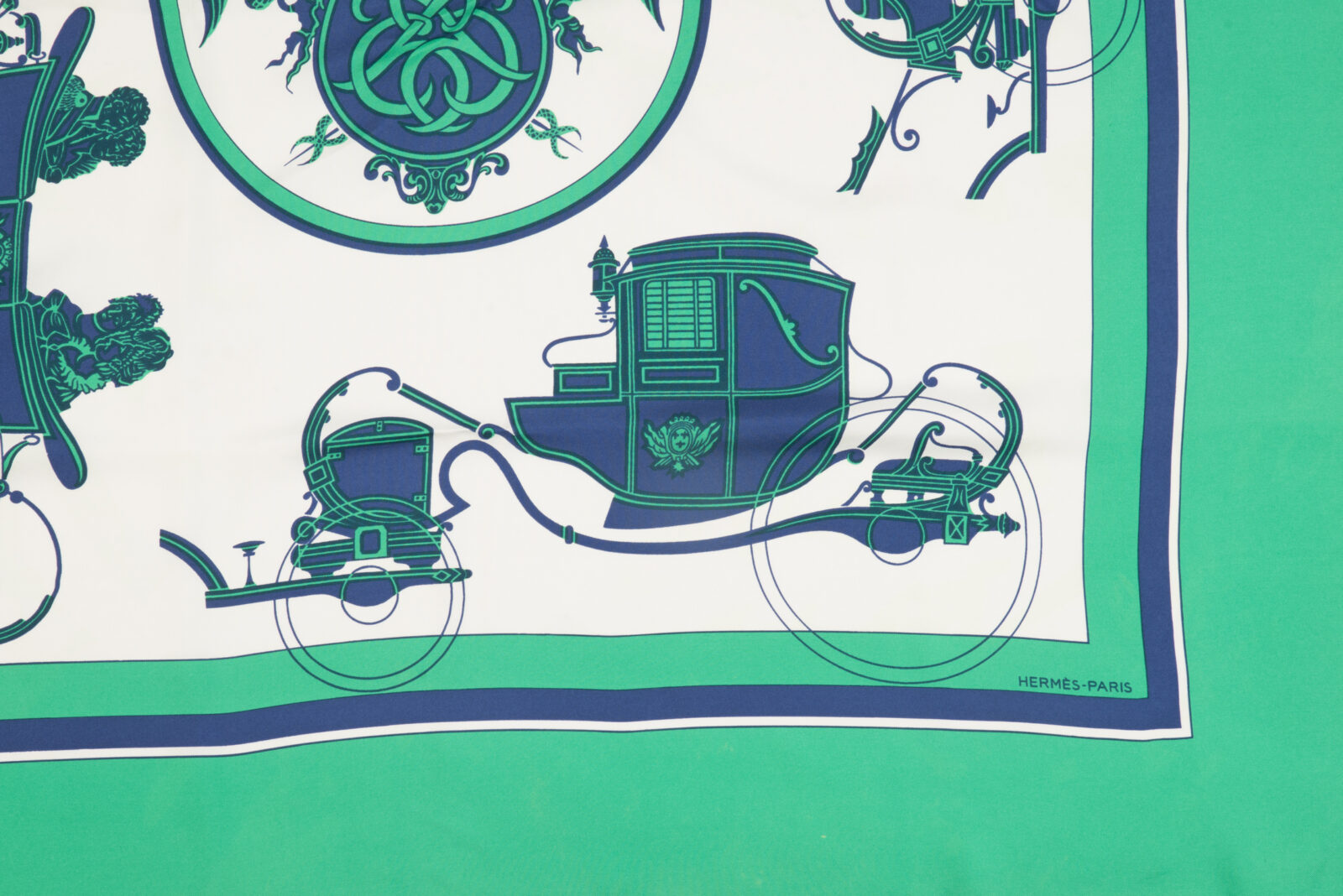 Apaszka Hermes Paris Ex Libris Hugo Grykar