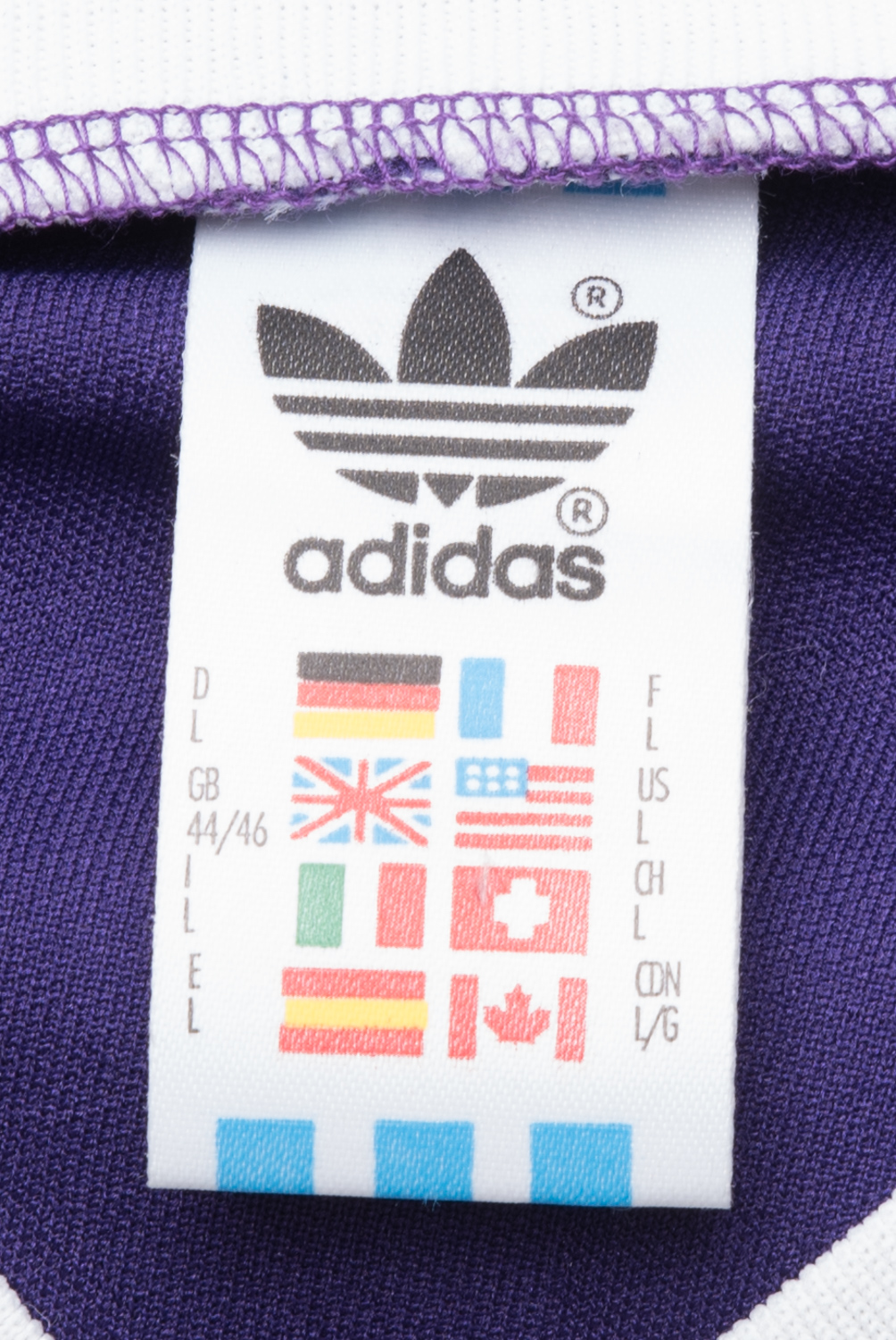 Koszulka piłkarska Adidas vintage lata 80-te L