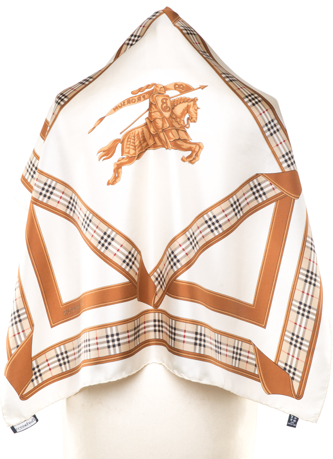 Apaszka jedwabna Burberry