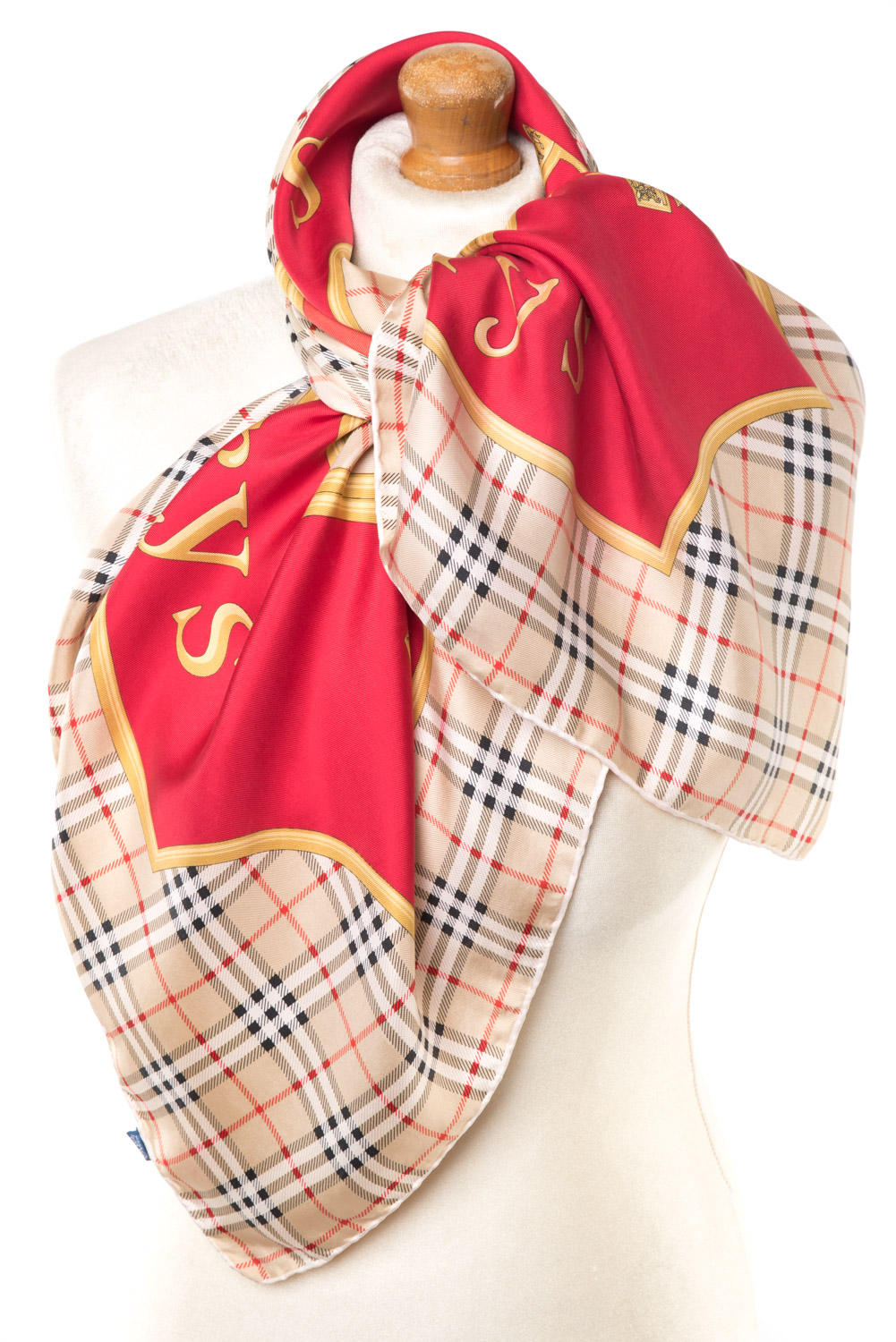 Apaszka jedwabna Burberry
