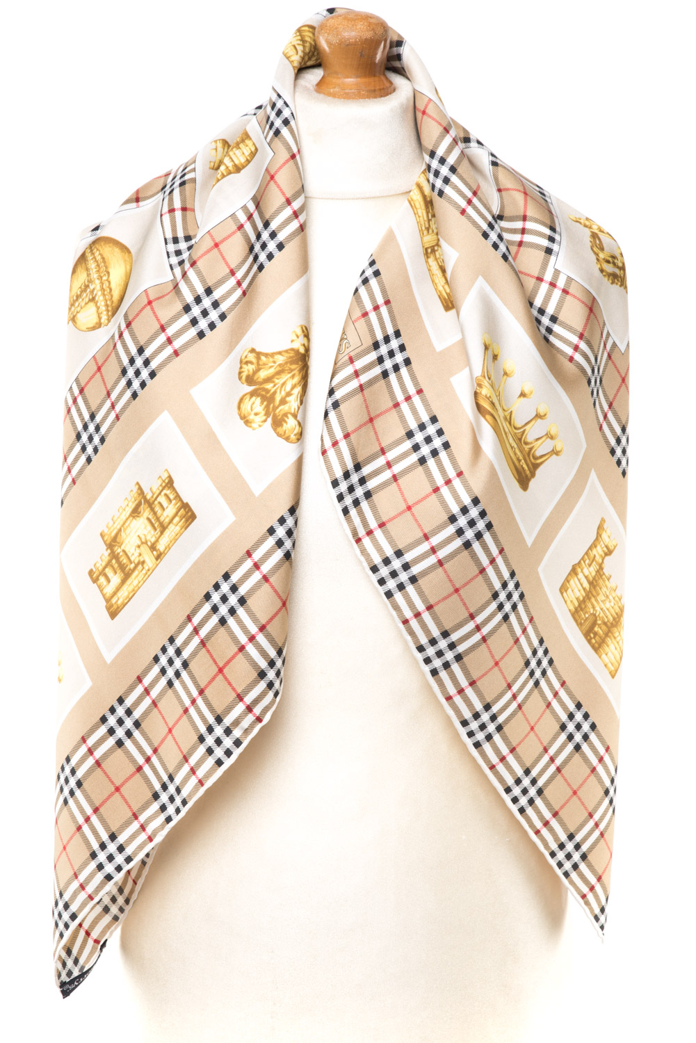 Apaszka jedwabna Burberry (nowa)