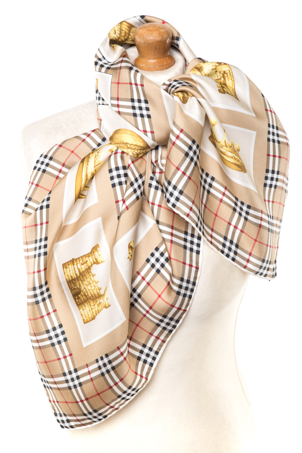 Apaszka jedwabna Burberry (nowa)