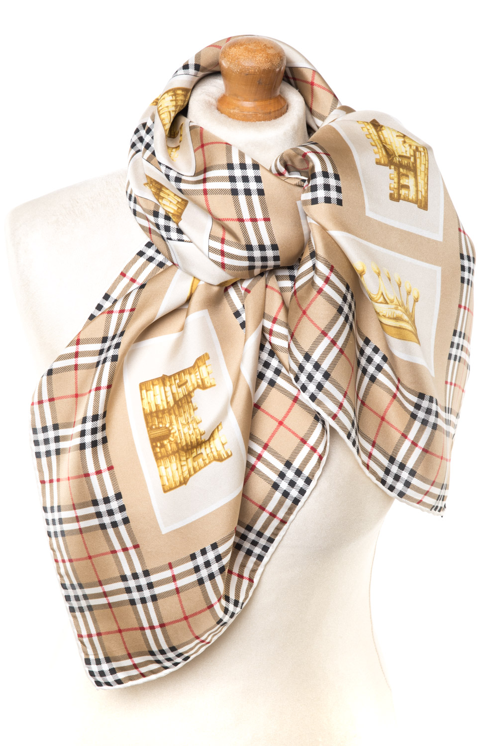 Apaszka jedwabna Burberry (nowa)