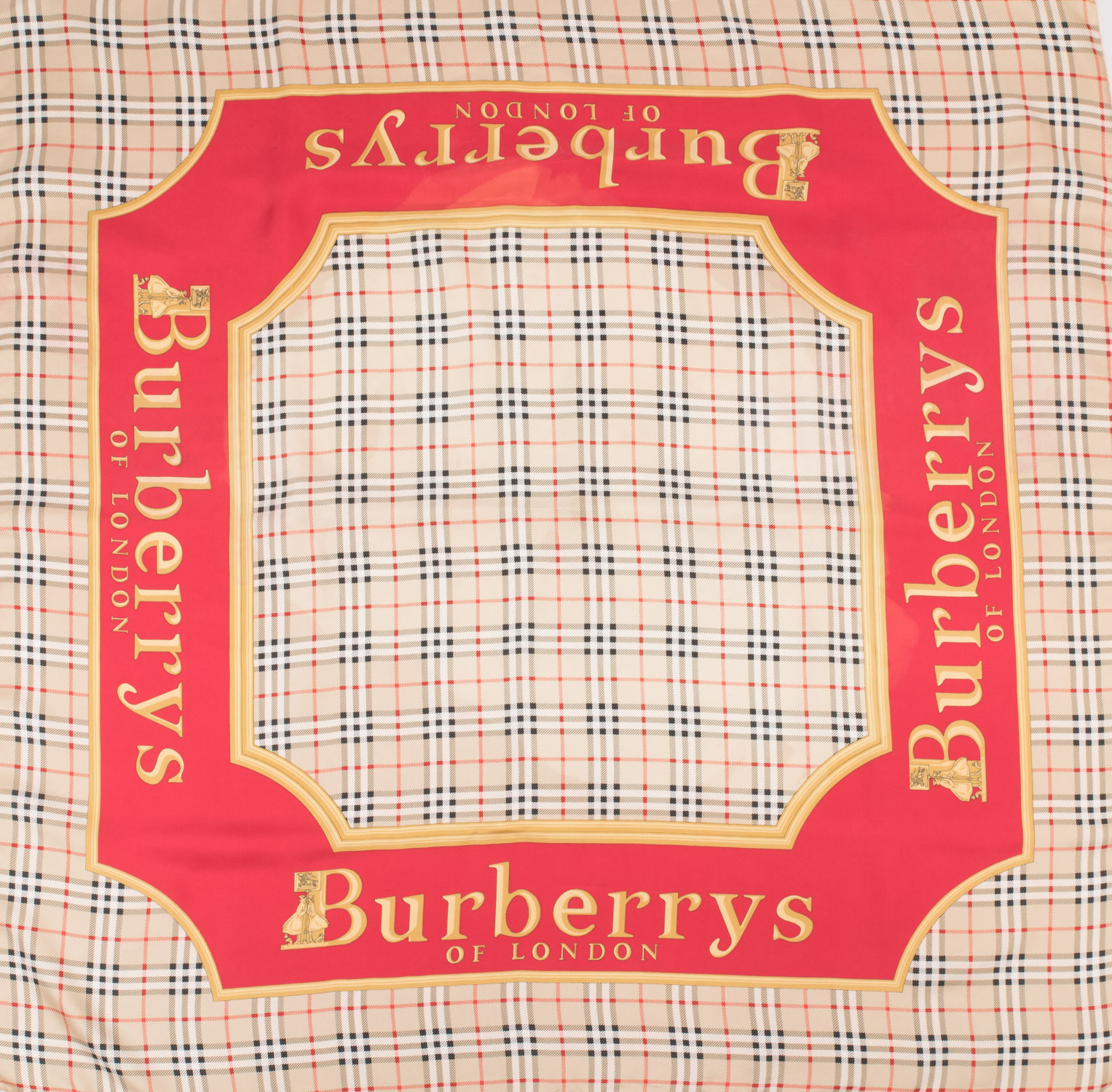 Apaszka jedwabna Burberry