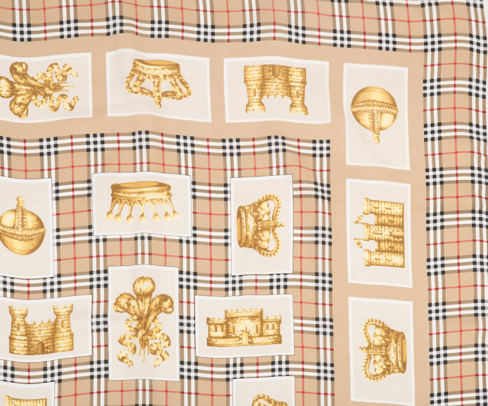 Apaszka jedwabna Burberry (nowa)