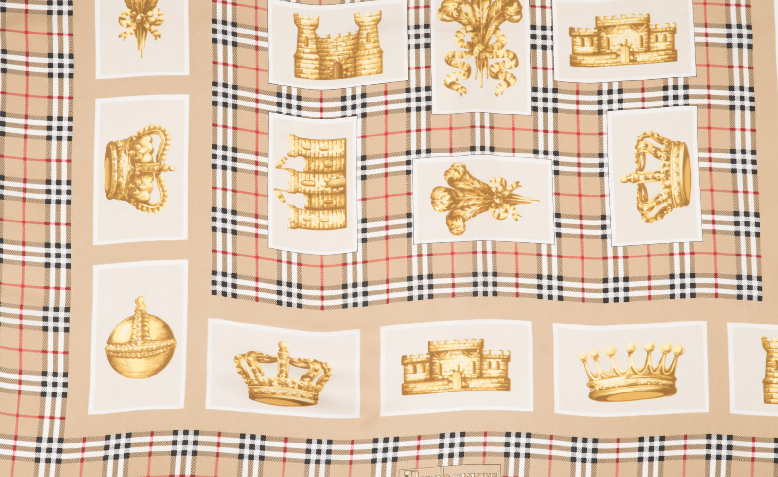 Apaszka jedwabna Burberry (nowa)