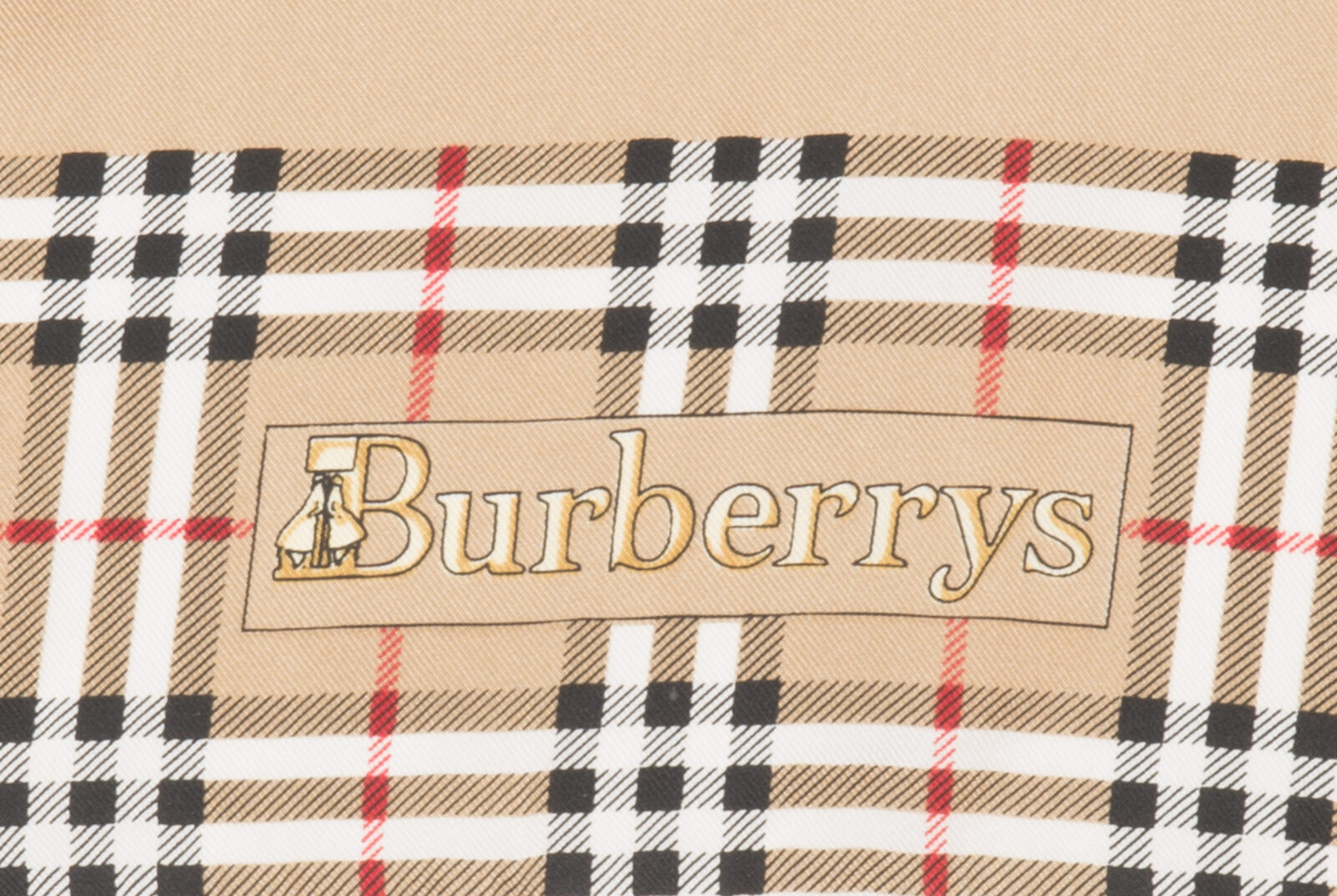 Apaszka jedwabna Burberry (nowa)