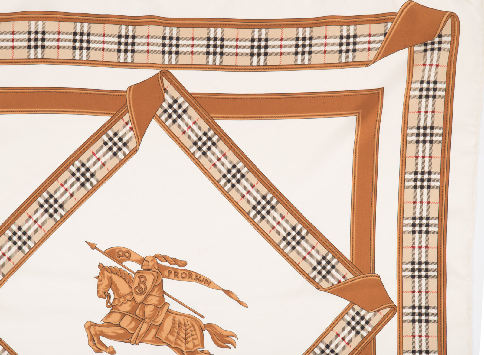 Apaszka jedwabna Burberry