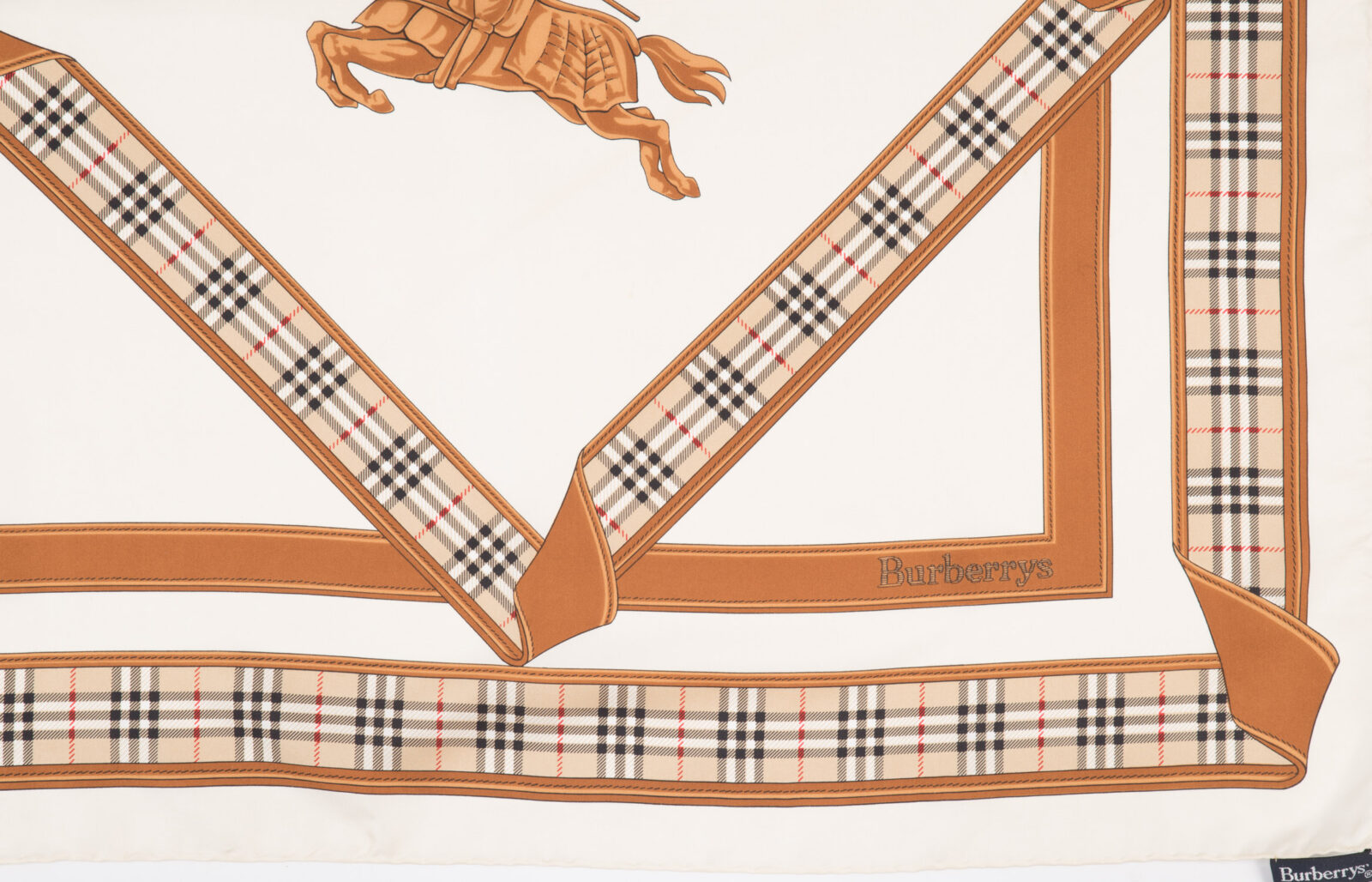 Apaszka jedwabna Burberry