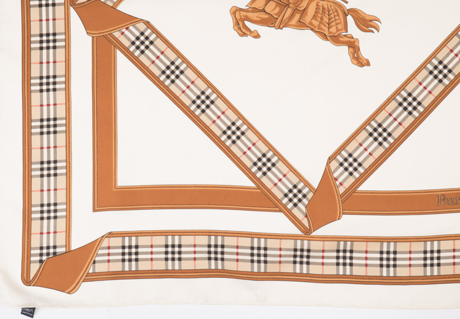 Apaszka jedwabna Burberry