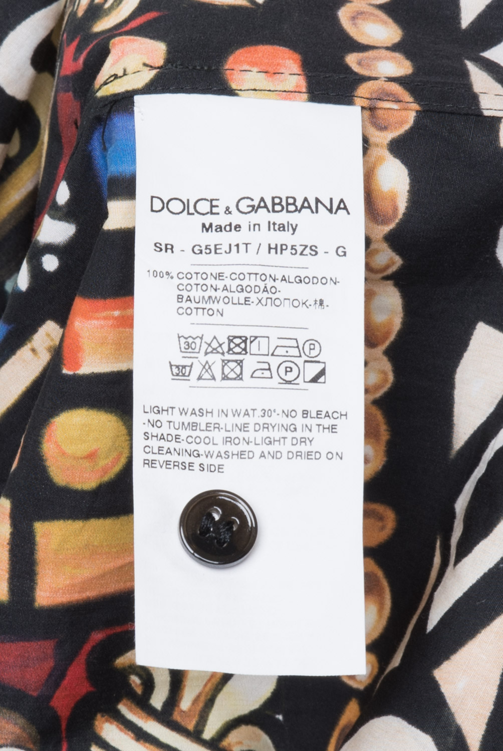 Koszula Dolce & Gabbana Martini Napoleon XL
