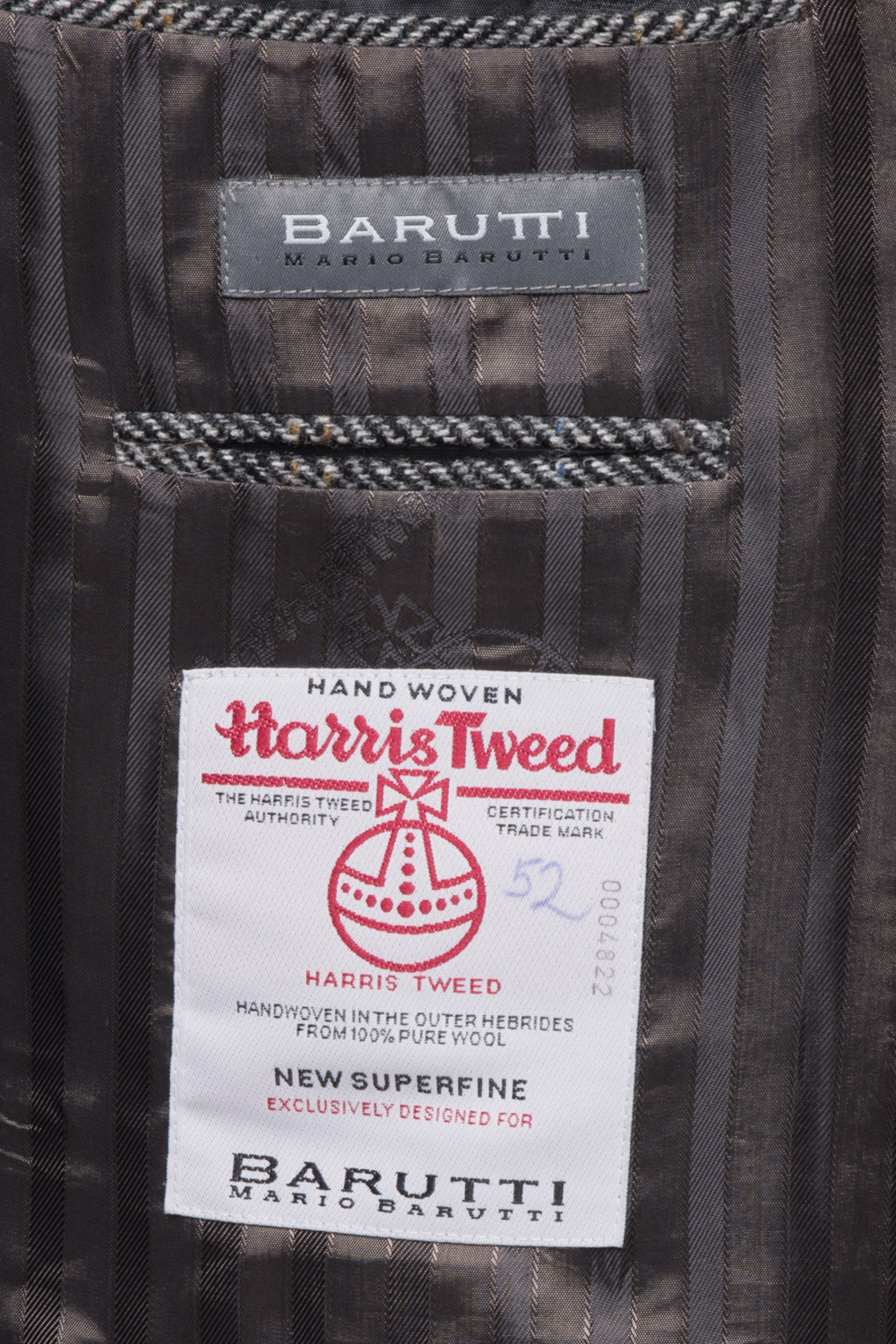 Marynarka Harris Tweed Mario Barutti 56/46R (XL)