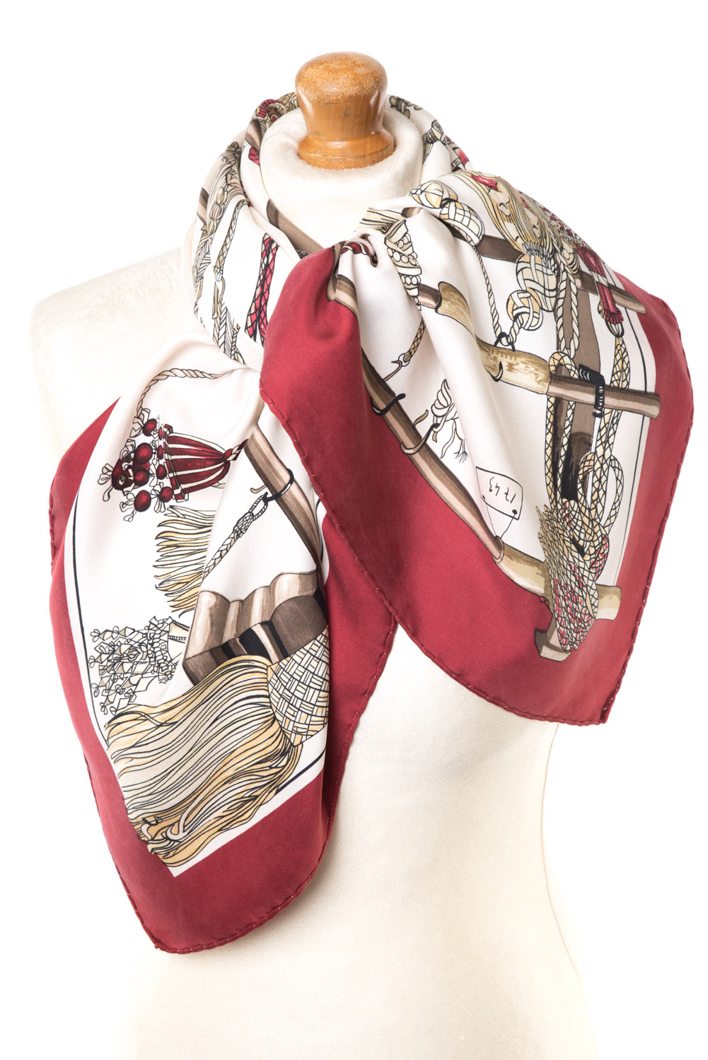 Apaszka Hermes Paris Pasementerie Francoise Heron