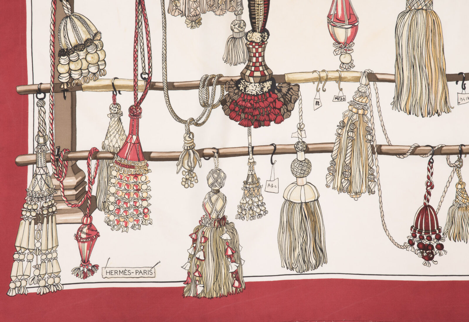 Apaszka Hermes Paris Pasementerie Francoise Heron