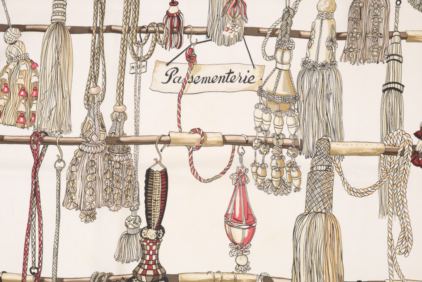 Apaszka Hermes Paris Pasementerie Francoise Heron