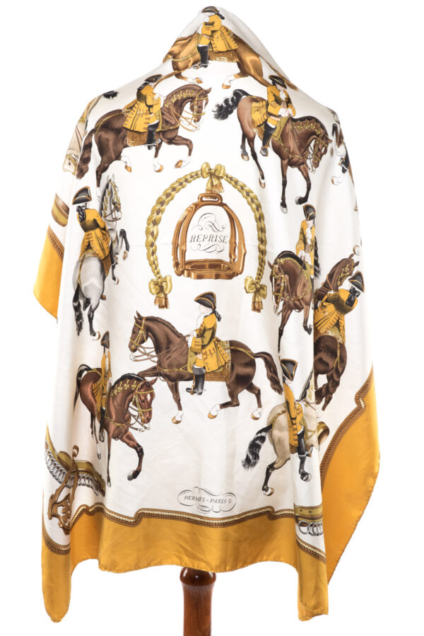 Apaszka Hermes Paris Reprise wydanie z 1970r.
