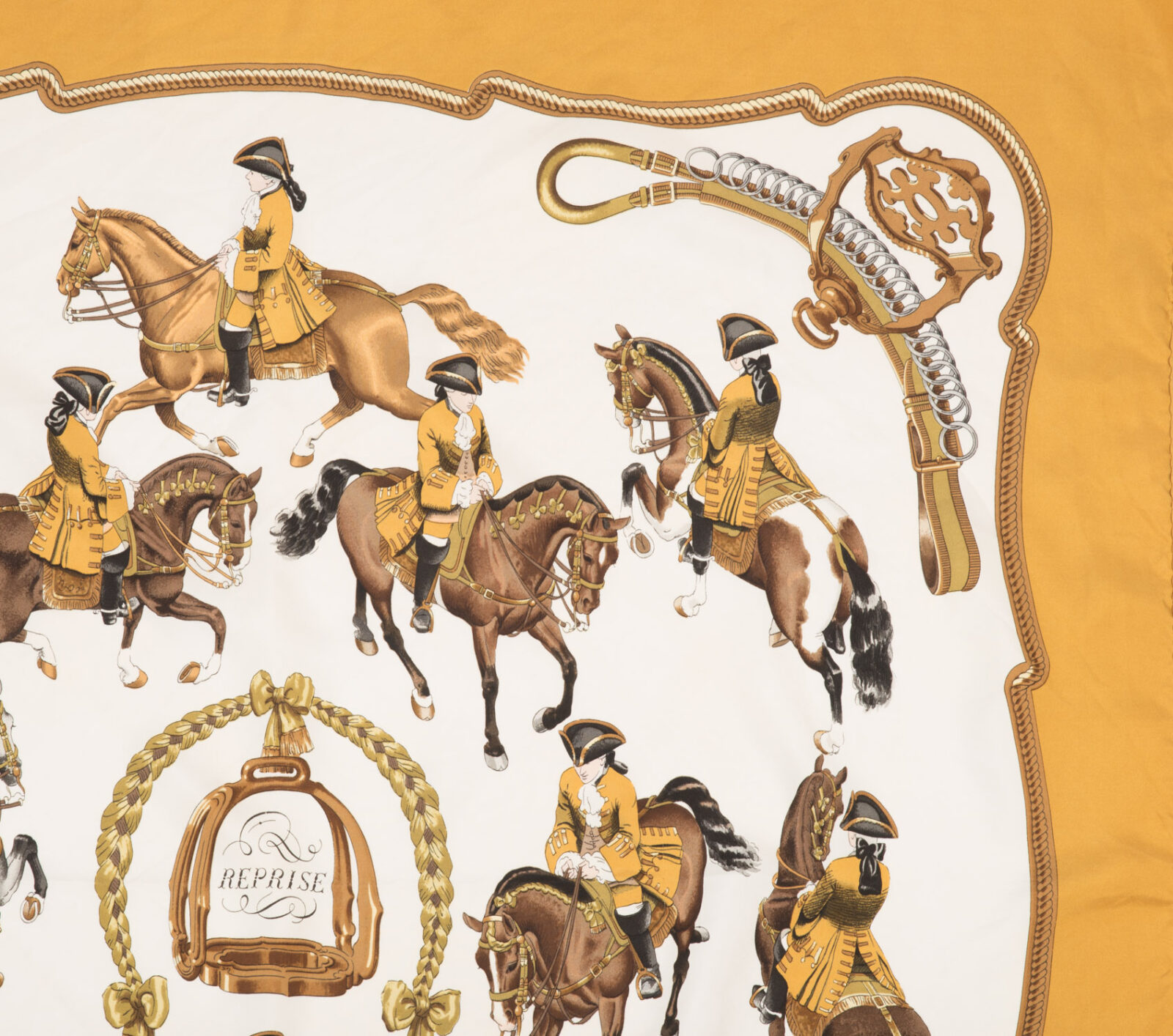 Apaszka Hermes Paris Reprise wydanie z 1970r.
