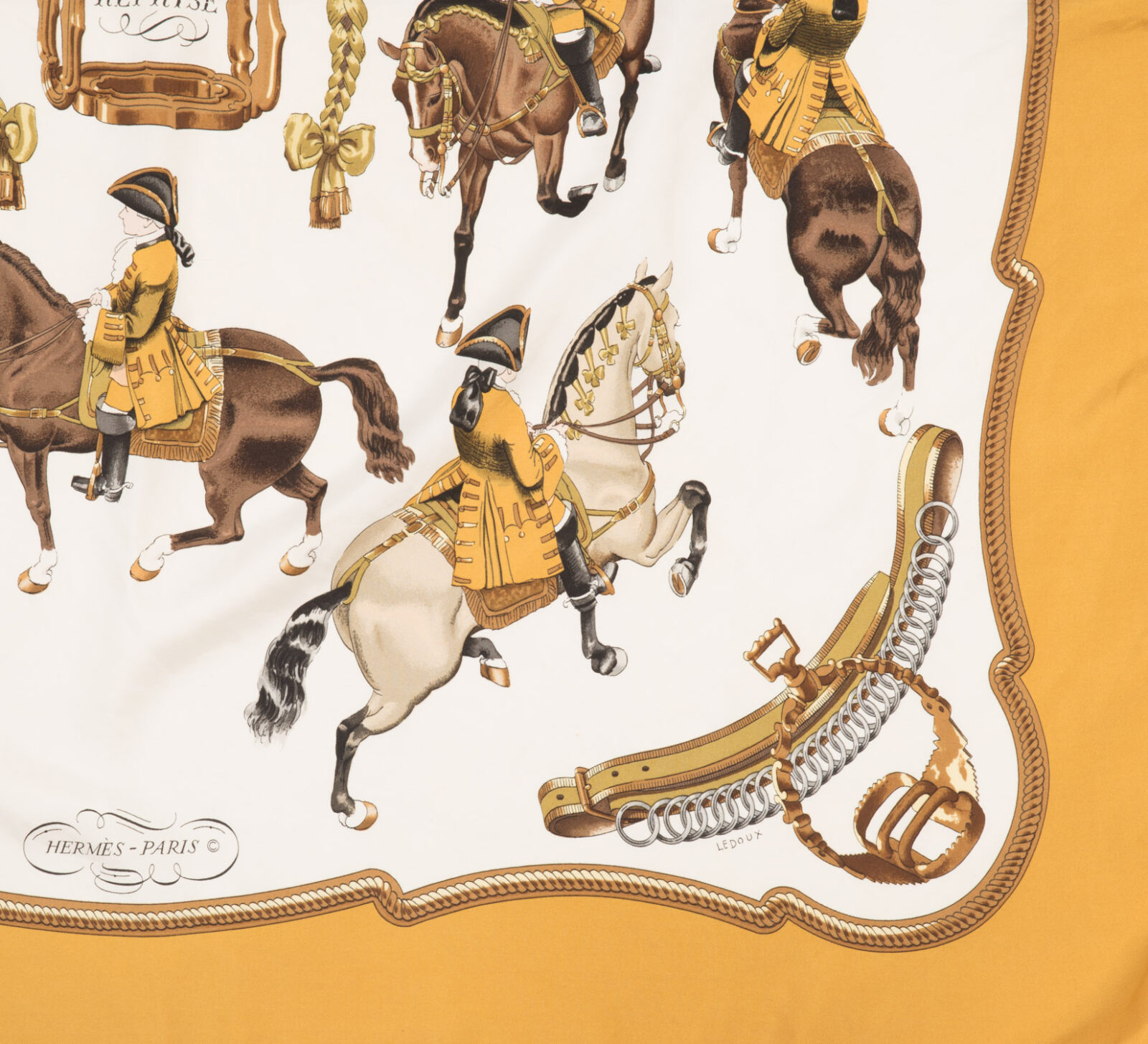 Apaszka Hermes Paris Reprise wydanie z 1970r.