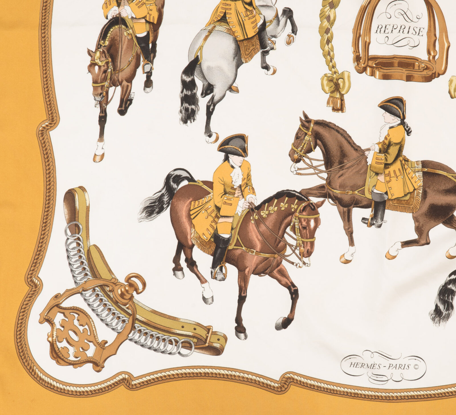 Apaszka Hermes Paris Reprise wydanie z 1970r.