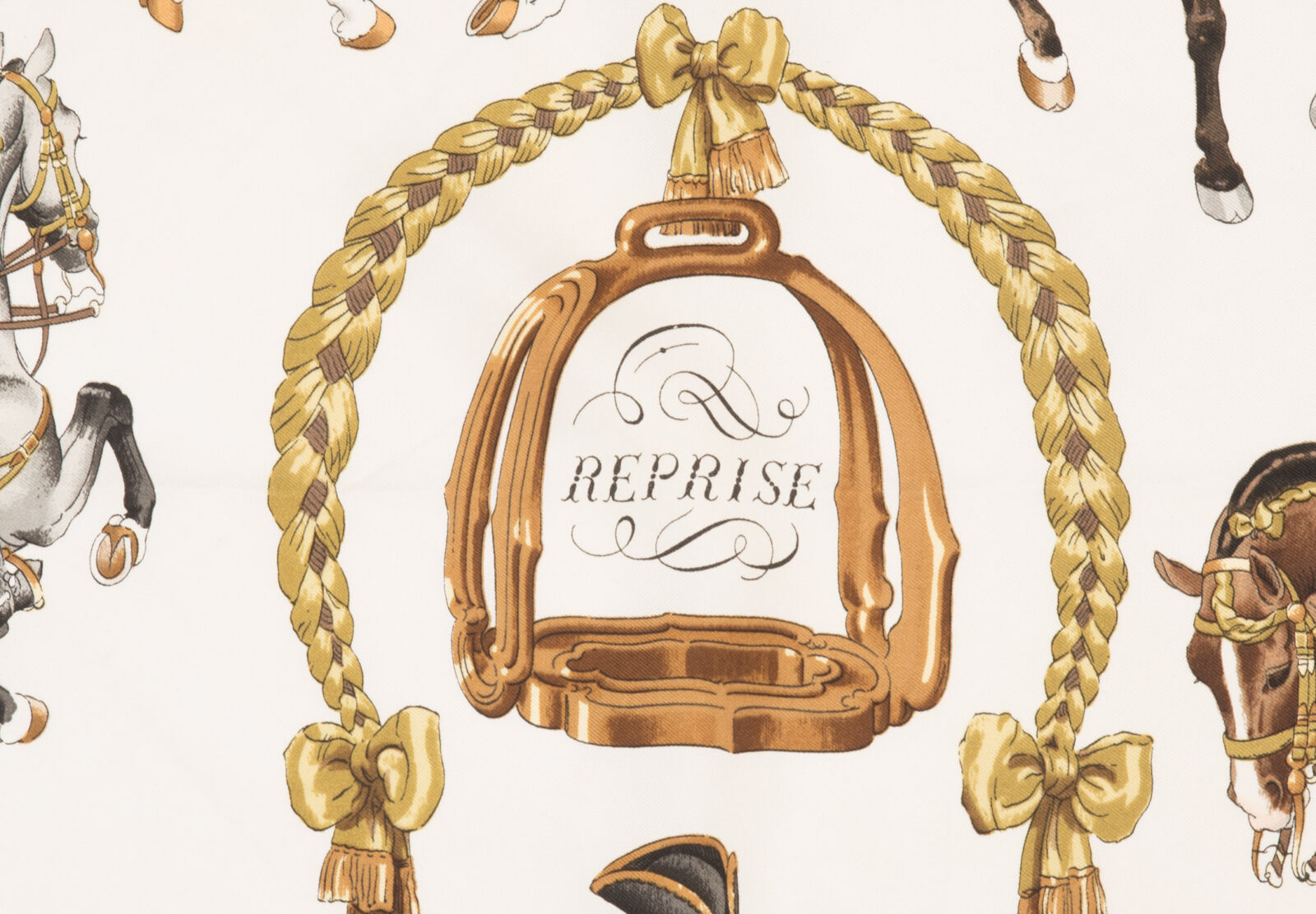 Apaszka Hermes Paris Reprise wydanie z 1970r.
