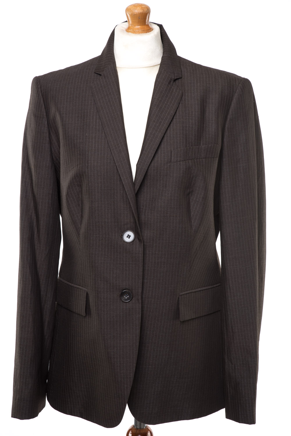Żakiet Hugo Boss wełna/len/jedwab 42 (XL)