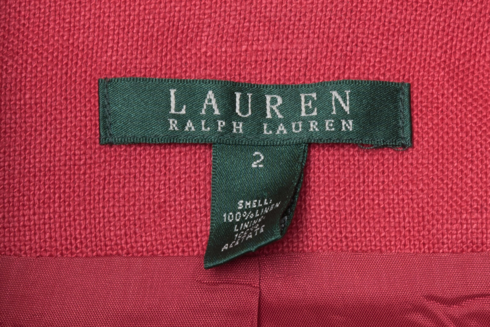 Żakiet Ralph Lauren lniany 34 (XS)