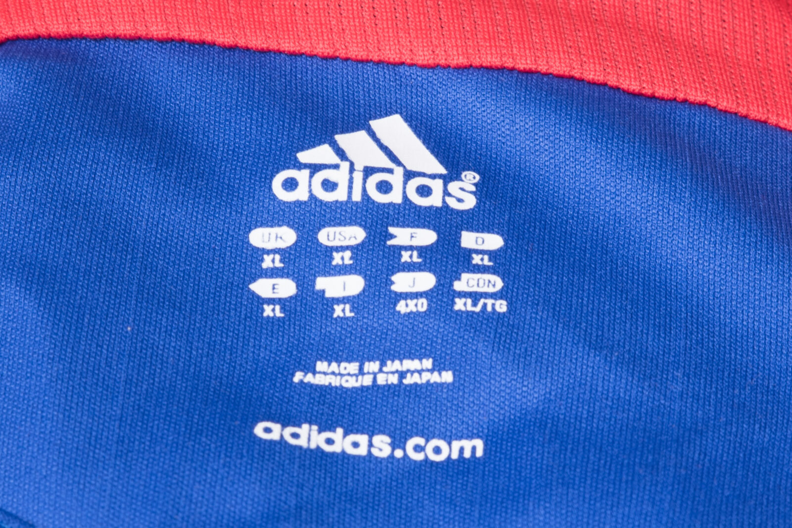 Koszulka piłkarska Adidas France 2006-2008 World Cup Zinedine Zidane XL