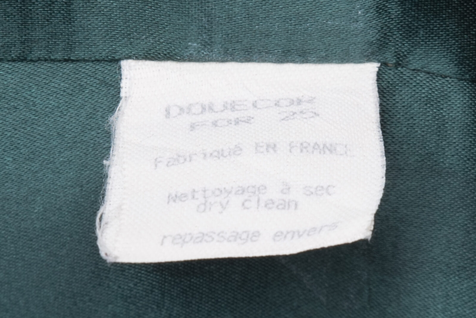 Kamizelka jedwabna vintage lata 80-te made in France 36 (S)