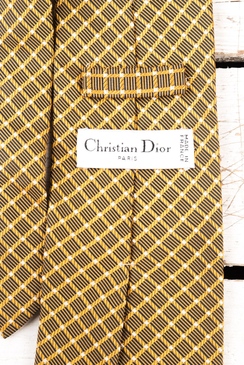 Krawat jedwabny Christian Dior