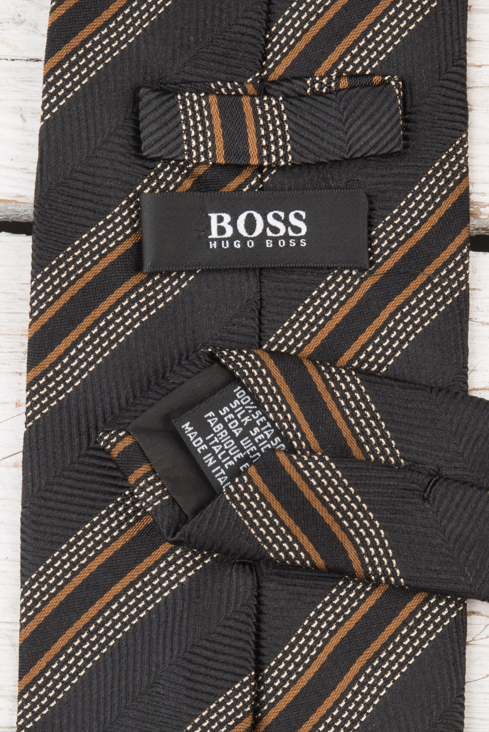 Krawat jedwabny Hugo Boss