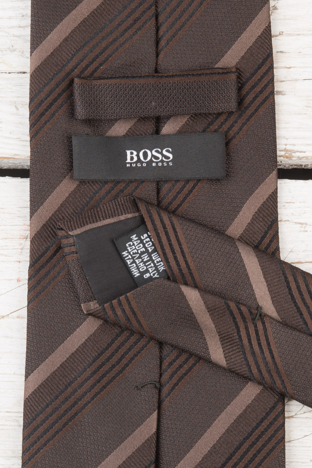 Krawat jedwabny Hugo Boss