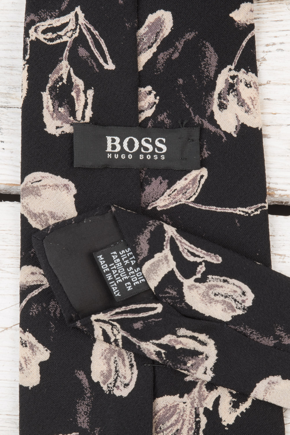 Krawat jedwabny Hugo Boss