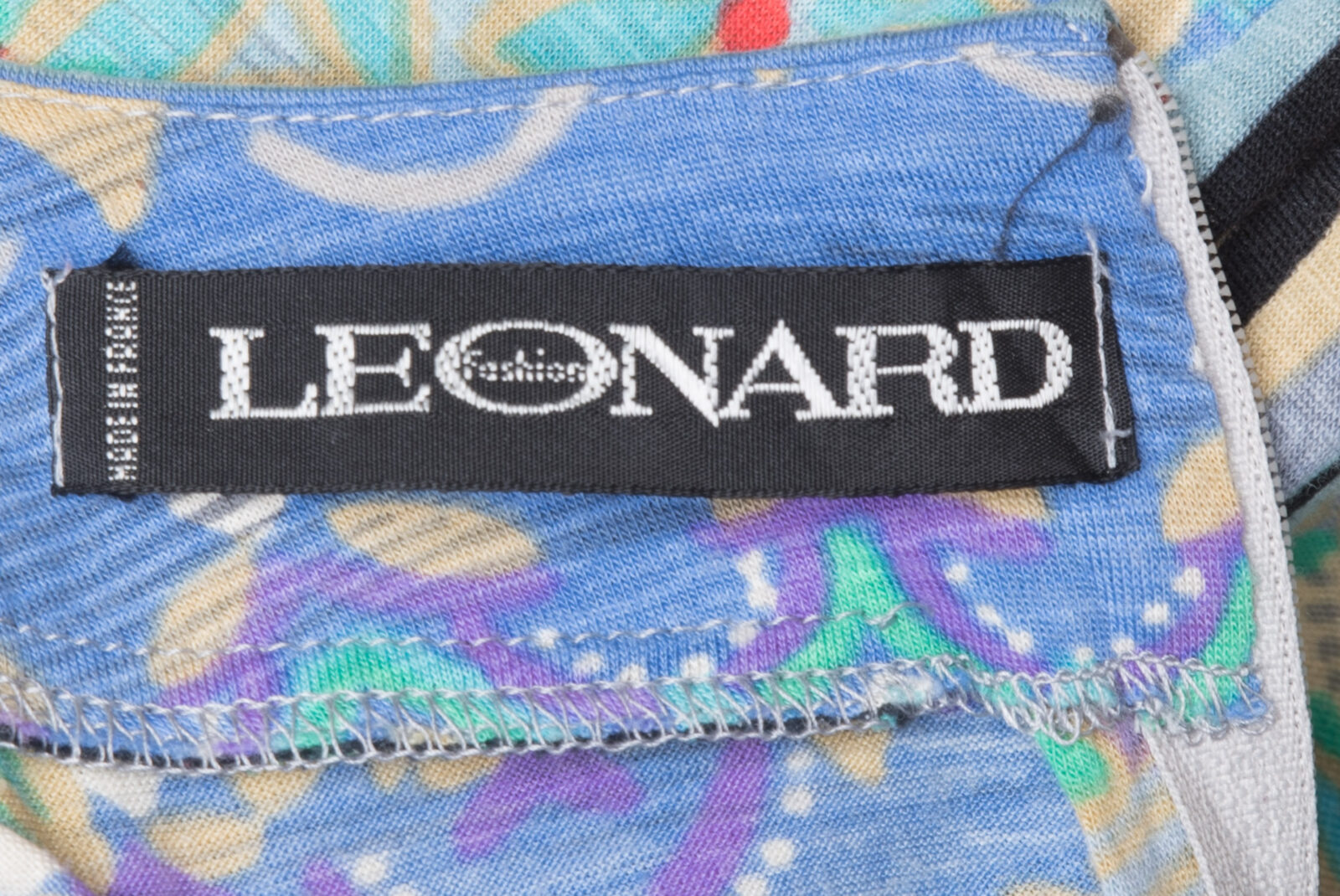 Sukienka Leonard Paris vintage lata 80-te 40/42 (L/XL)