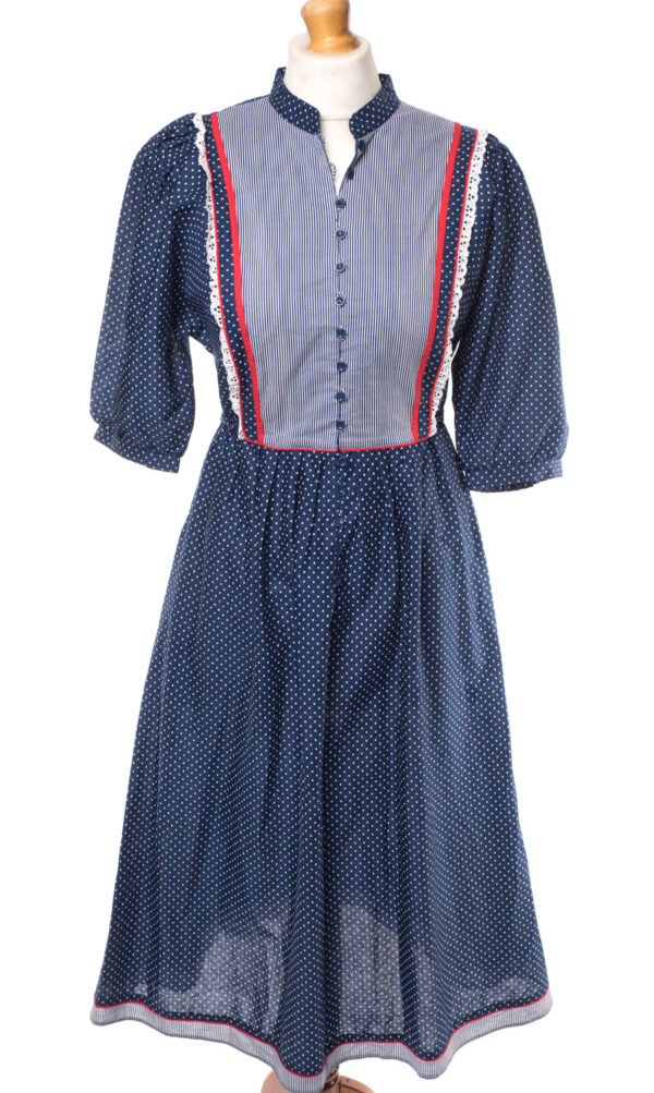 Sukienka vintage lata 70-te Betty Barclay bawełniana 38/40 (M/L)