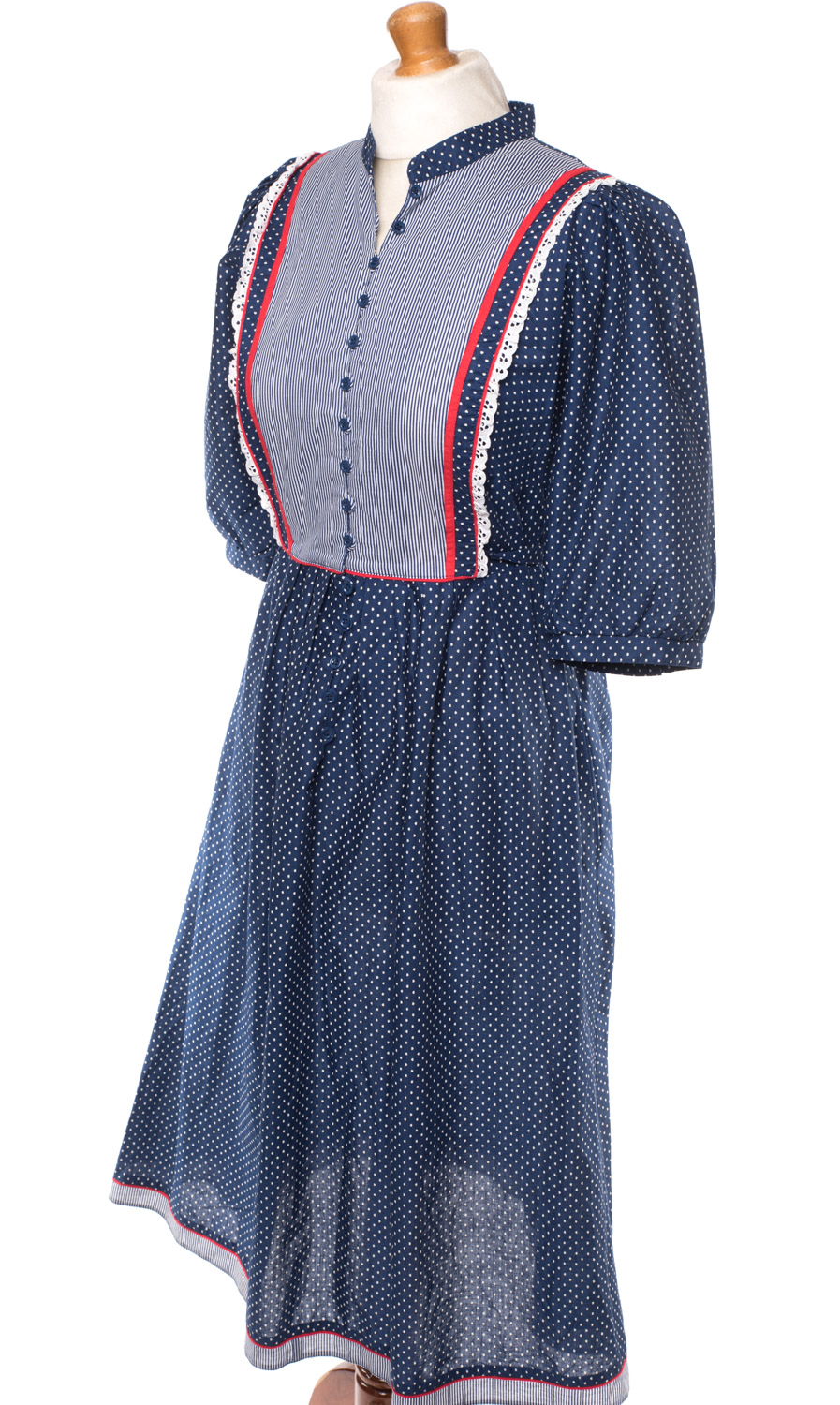 Sukienka vintage lata 70-te Betty Barclay bawełniana 38/40 (M/L)