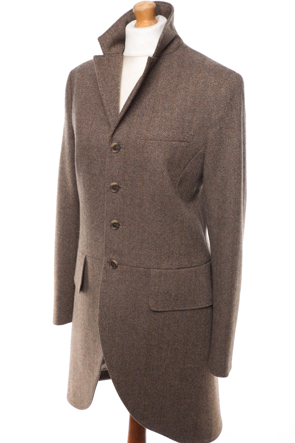 Żakiet tweedowy/frak Ralph Lauren wełniany 36 (S) nowy